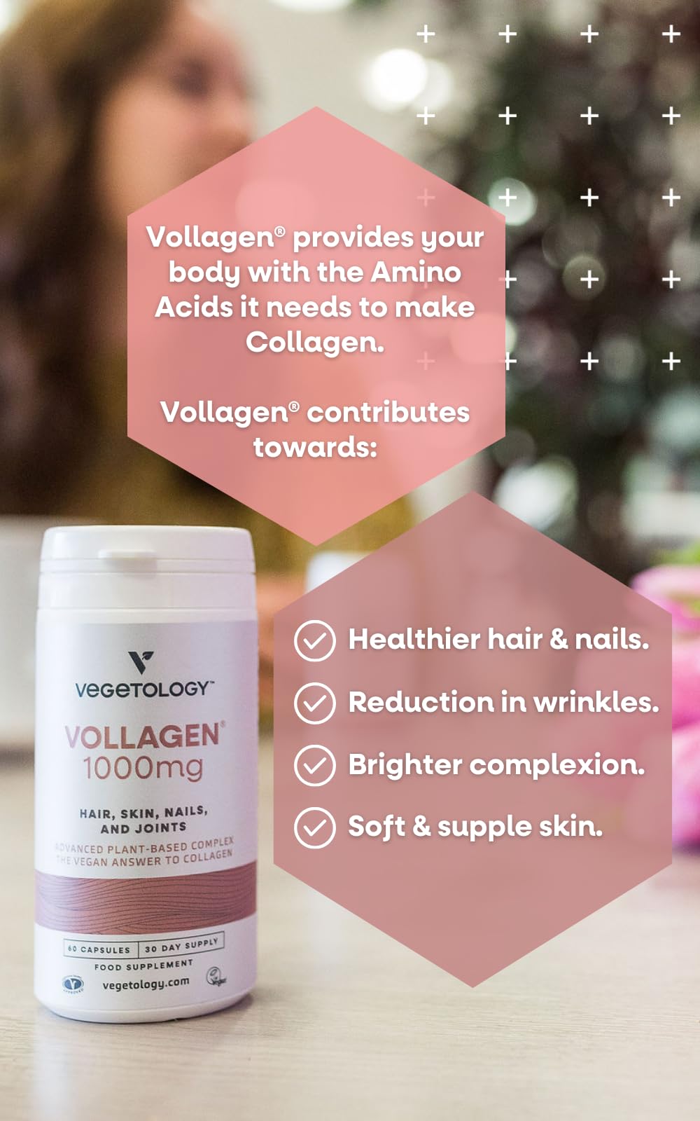 Vegetology Vollagen® Plant Based Complex – Plant Based Protein Alternative to Collagen VEGETOLOGY Au supplements