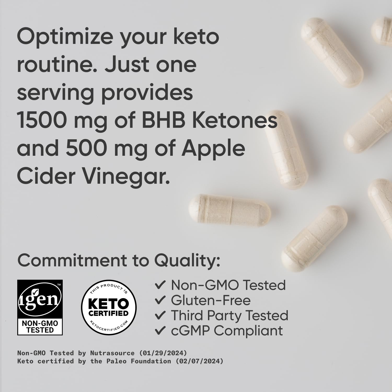 Sports Research® Keto ACV Capsules - Diet Kit System with 500mg of Apple Cider Vinegar Sports Research Au supplements