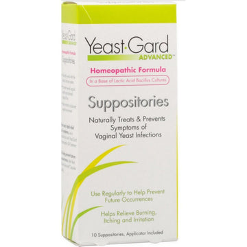 YeastGard Advanced Suppositories, 10-Count Boxes (Pack of 3) Yeastgard Advanced Au supplements