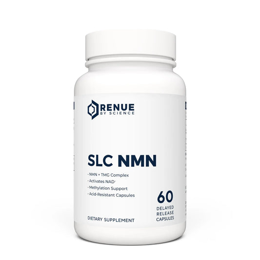 Renue By Science NMN Supplement | 60 SLC Enteric Capsules - 250mg Nicotinamide Mononucleotide per Serving | Delayed Release for Increased Absorption | Manufactured in The USA Renue By ScienceAU supplements