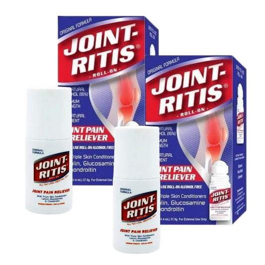 2-Pack | Fast Relief Joint-Ritis | All-Natural | Maximum Relief for Back, Neck, and Joints | As Seen On TV | Easy to Apply, 2 fl oz Roll-On Aus HealthcareAU supplements