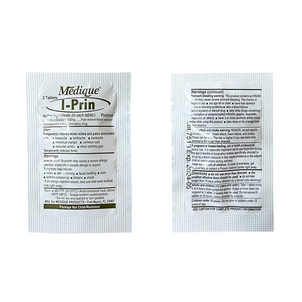 MEDICATIONS Unit DOSE Pack by RESCUE ESSENTIALS Rescue Essentials Au supplements