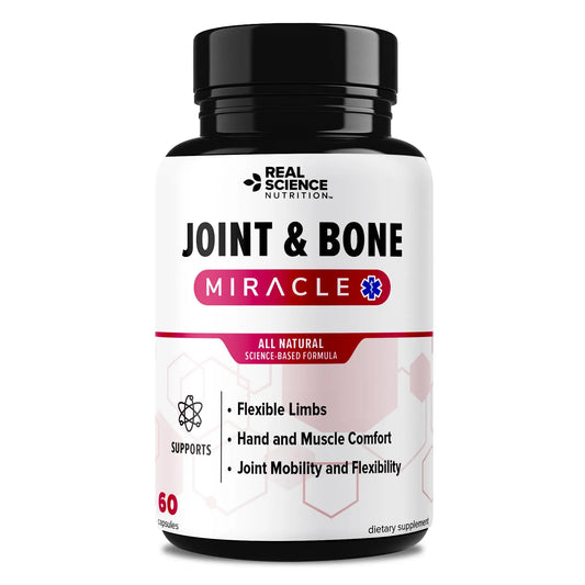 Real Science Nutrition Offers Joint & Bone Miracle for Enhanced Joint Mobility and Alleviating Muscle Discomfort Real Science NutritionAU supplements