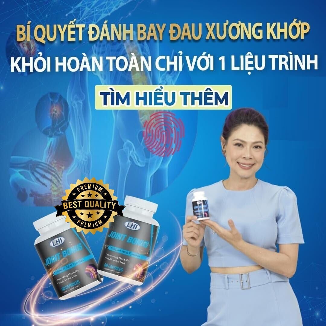 Joint Bonus Hỗ Trợ Xương Khớp (100% Authentic, Sản Phẩm Chính Hãng Tại USA) Generic Au supplements