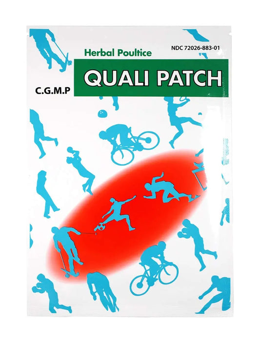 Quali Herbal Poultice Pain Relief Patch Muscle Pain Joint Pain Shoulder Pain Long Lasting Pain Patch 3 Sheets Per Pack Quali-PatchAU supplements