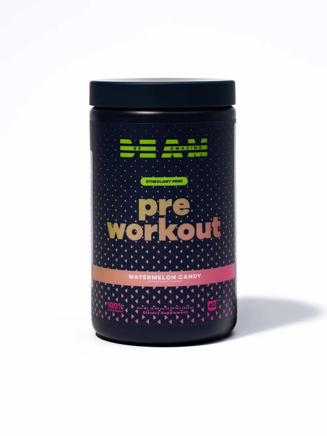 BEAM Be Amazing Vegan Stim Free Pre-Workout Powder | Energy Booster Powdered Drink BEAM uk supplements