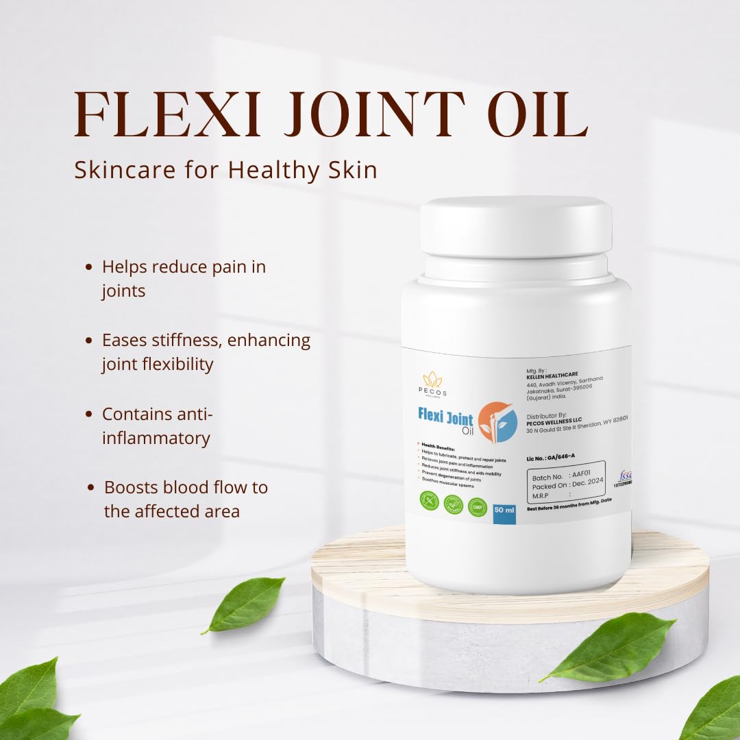 PECOS WELLNESS Flexi Joint Oil, Dietary Supplement PECOS WELLNESS Au supplements