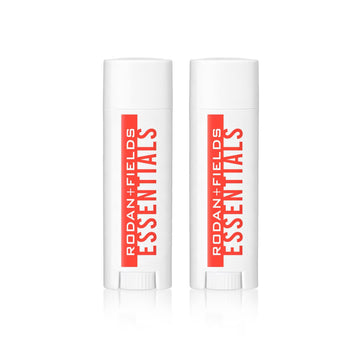 Rodan + Fields Essentials Lip Shield SPF 25 | 2 Pack | Lip Balm with Sunblock | Hydrating Formula for Chapped Lips