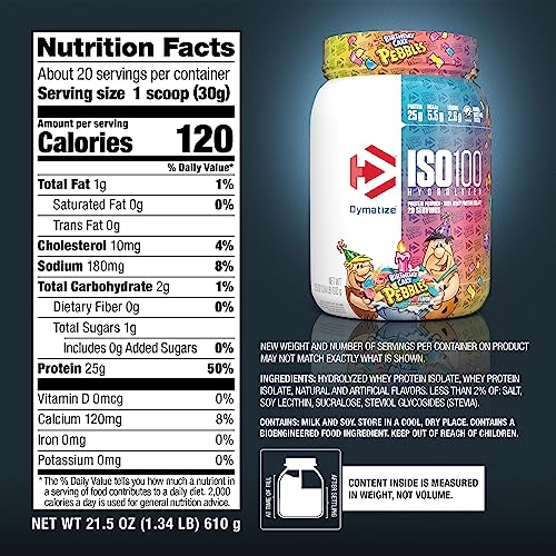 Dymatize ISO 100 Whey Protein Powder with 25g of Hydrolyzed 100% Whey Isolate Dymatize Au supplements
