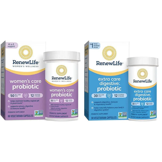 Renew Life Women's Probiotic Capsules, 50 Billion CFU Guaranteed, Supports Vaginal Renew LifeAU supplements