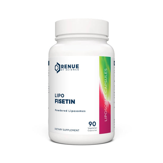 Renue By Science Fisetin | 90 Liposomal Fisetin Supplements - 150mg Fisetin per Serving | Senolytic Supplements | Bioavailable Formula for Increased Absorption | Non-GMO & Made in The USA Renue By ScienceAU supplements