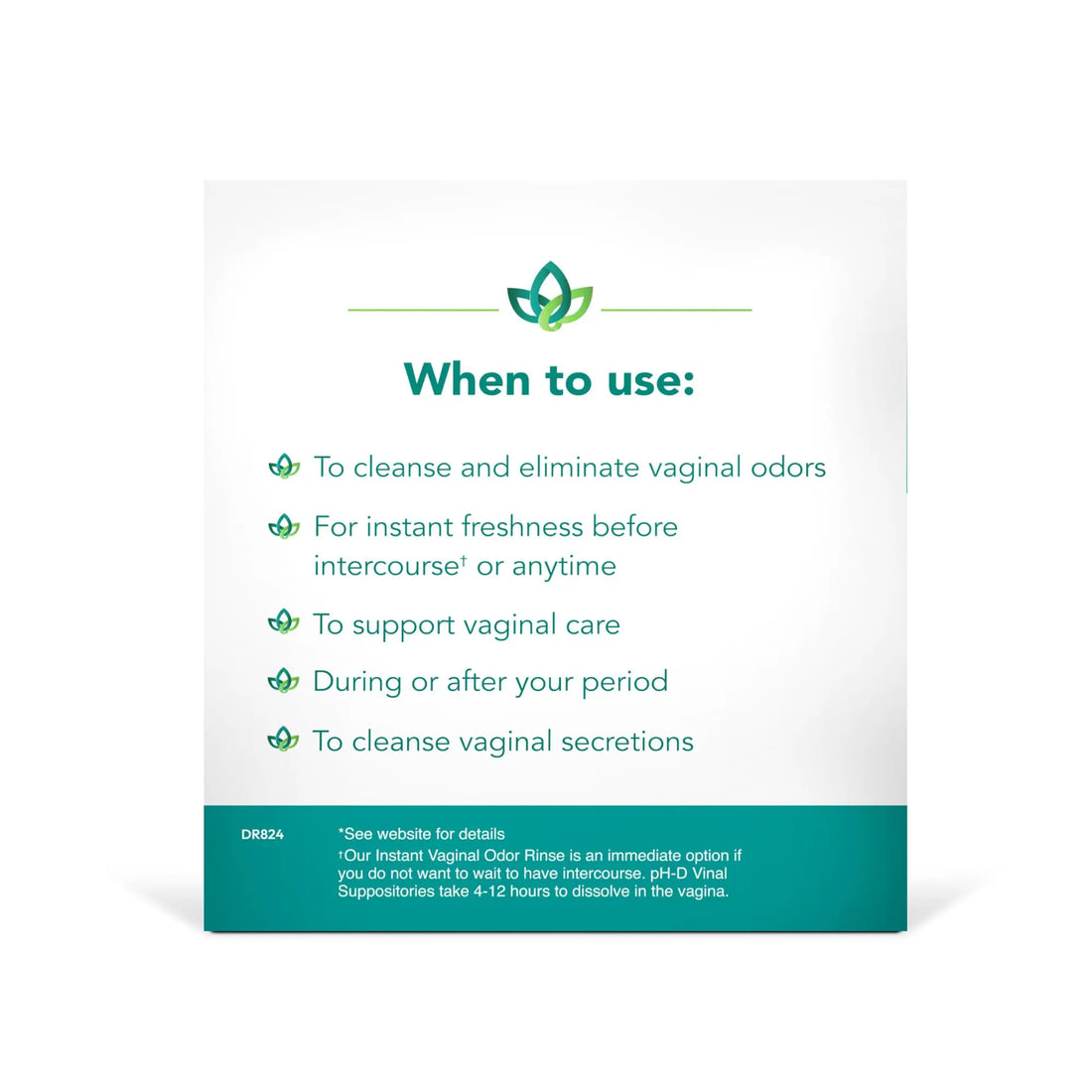 pH-D Feminine Health Support - Instant Odor Rinse with Boric Acid for Vaginal Odor - Vegan, Paraben-Free, Cruelty-Free, 6 Fl Oz Total, (3 Fl Oz, Pack of 2) pH-D Feminine Health Support Au supplements