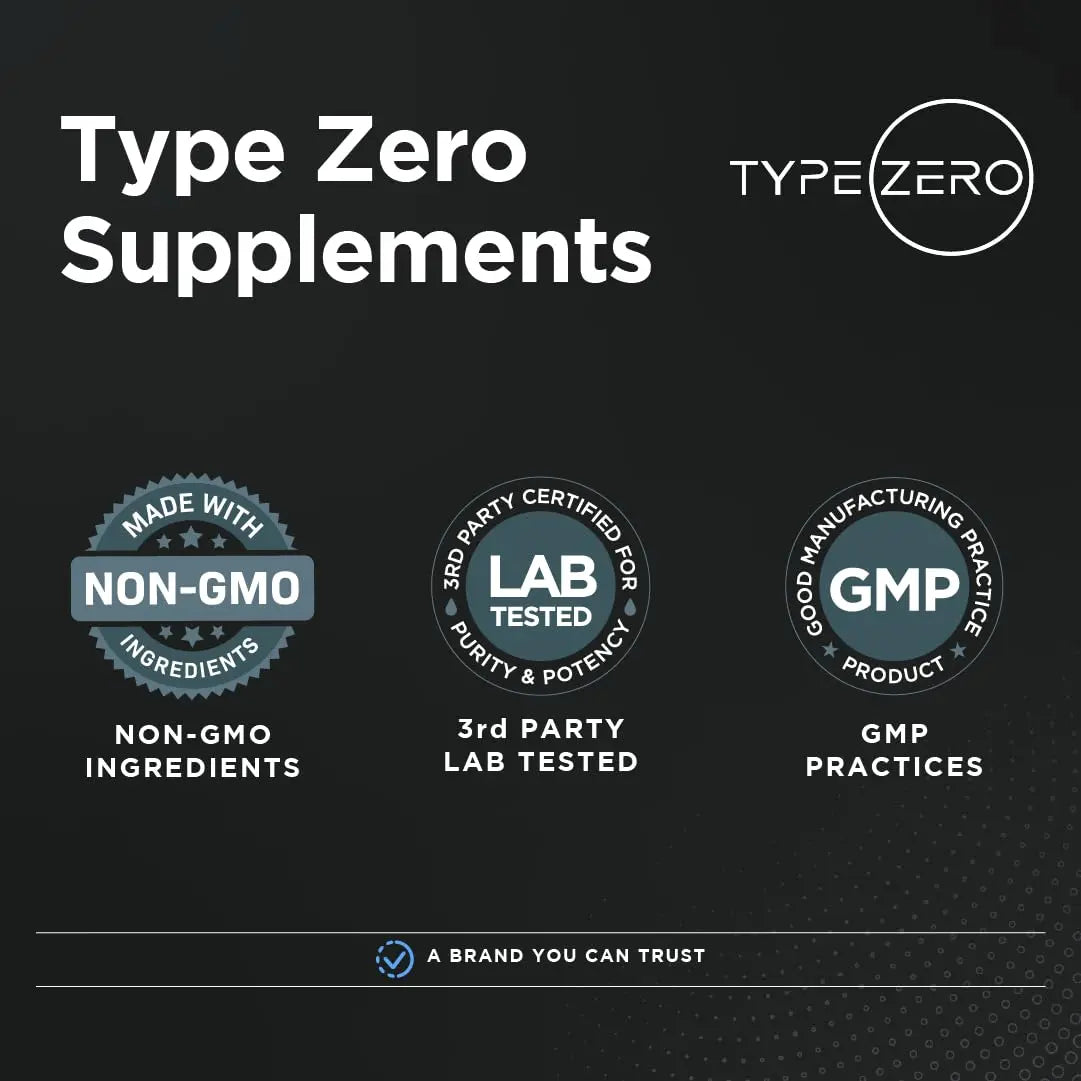 Type Zero Multi Collagen Powder 30 Servings (Unflavored) - Types I, II, III, V, & X Collagen Peptides + Hyaluronic Acid, VIT C, Biotin Type Zero Au supplements