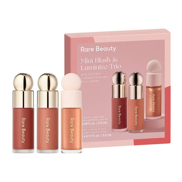 Rare Beauty Limited Edition Mini Blush & Luminize Trio - Beloved - Virtue - Enliven - New In Box Rare Beauty Au supplements
