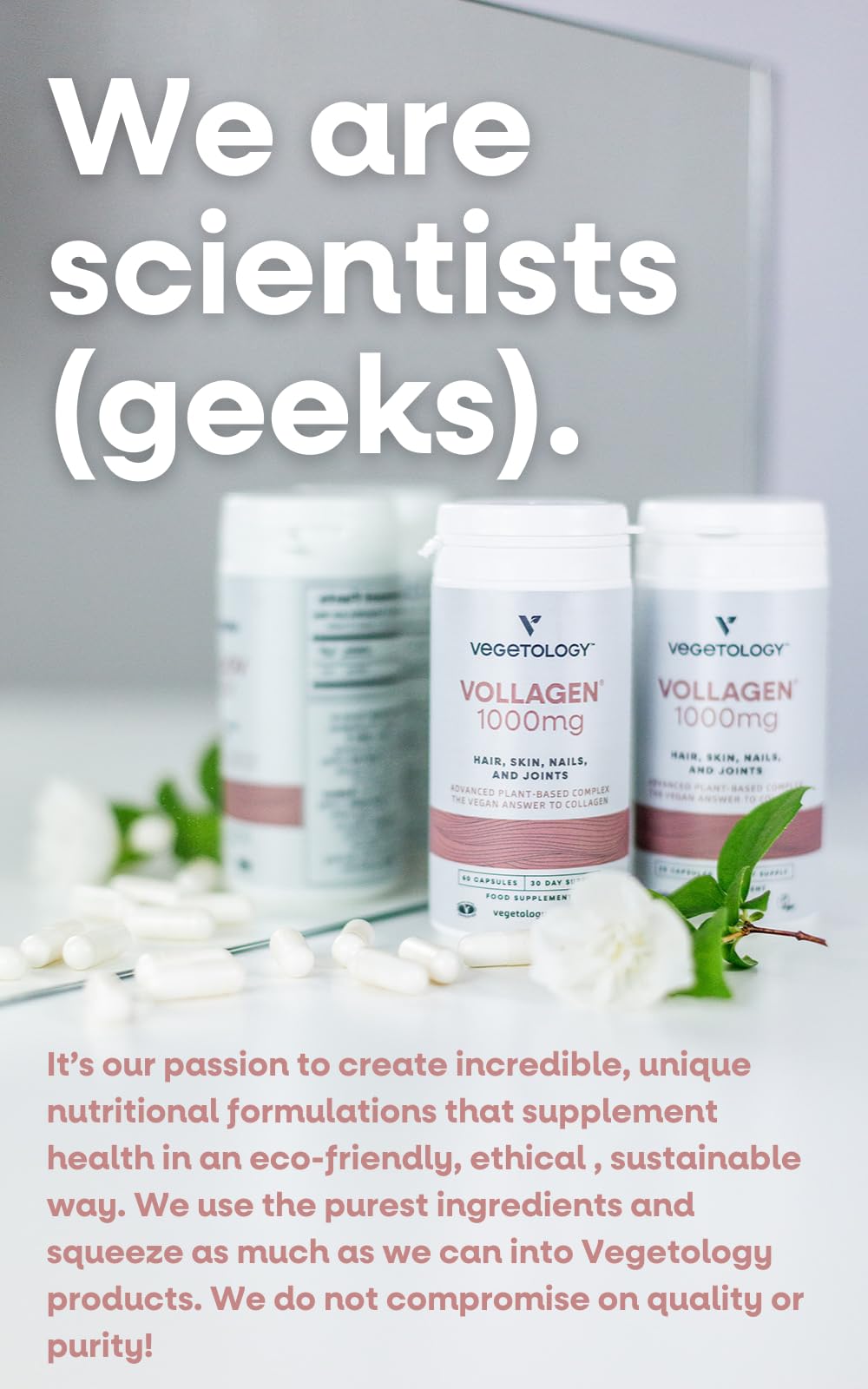 Vegetology Vollagen® Plant Based Complex – Plant Based Protein Alternative to Collagen VEGETOLOGY Au supplements