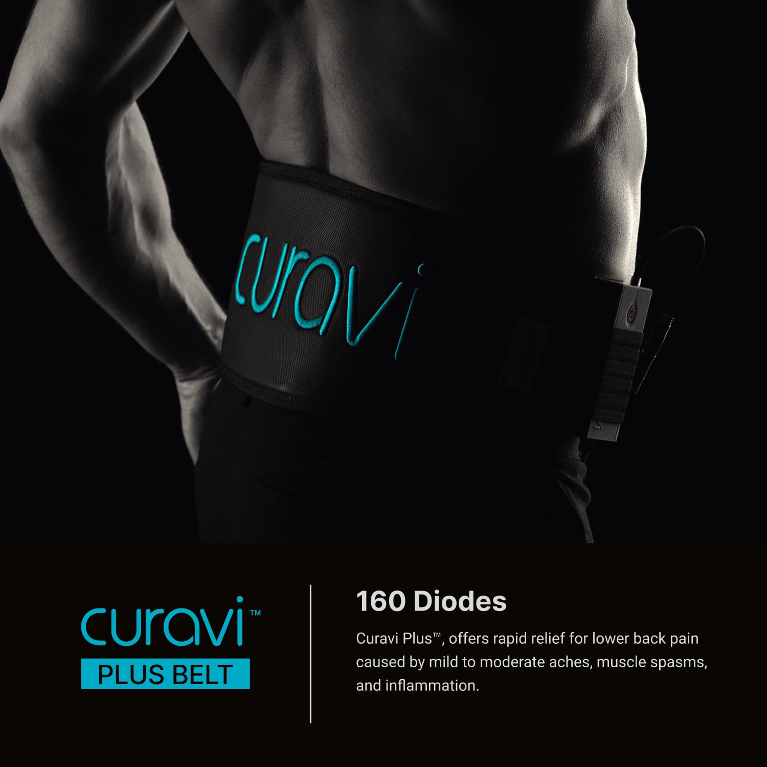 CURAVI Plus™ Wearable Red Light Therapy Belt for Lower Back Pain Relief - 160 Diodes - Safe and Effective CURAVI Au supplements