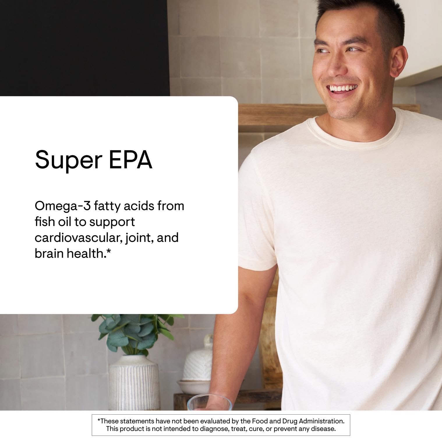 THORNE - Super EPA - Omega-3 Fatty Acids EPA 425mg & DHA 270mg Supplement - Support Brain, Cardiovascular, Joints & Skin* - Gluten, Dairy & Soy-Free - 90 Gelcaps THORNE Au supplements