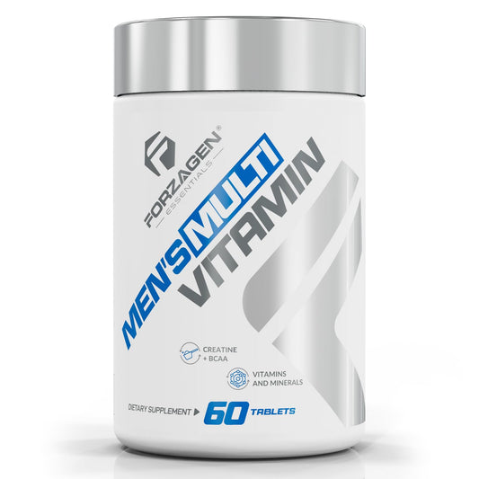 Forzagen Essentials Men's Multivitamin with Creatine and BCAA, Complete Vitamin and Mineral Complex, 60 Tablets ForzagenAu supplements