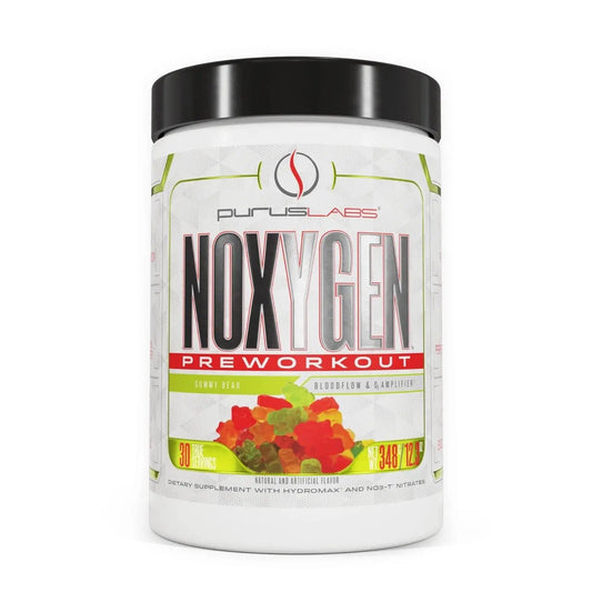 Purus Labs NOXYGEN PREWORKOUT Powder, 30 Servings (Gummy Bear) Purus LabsAU supplements