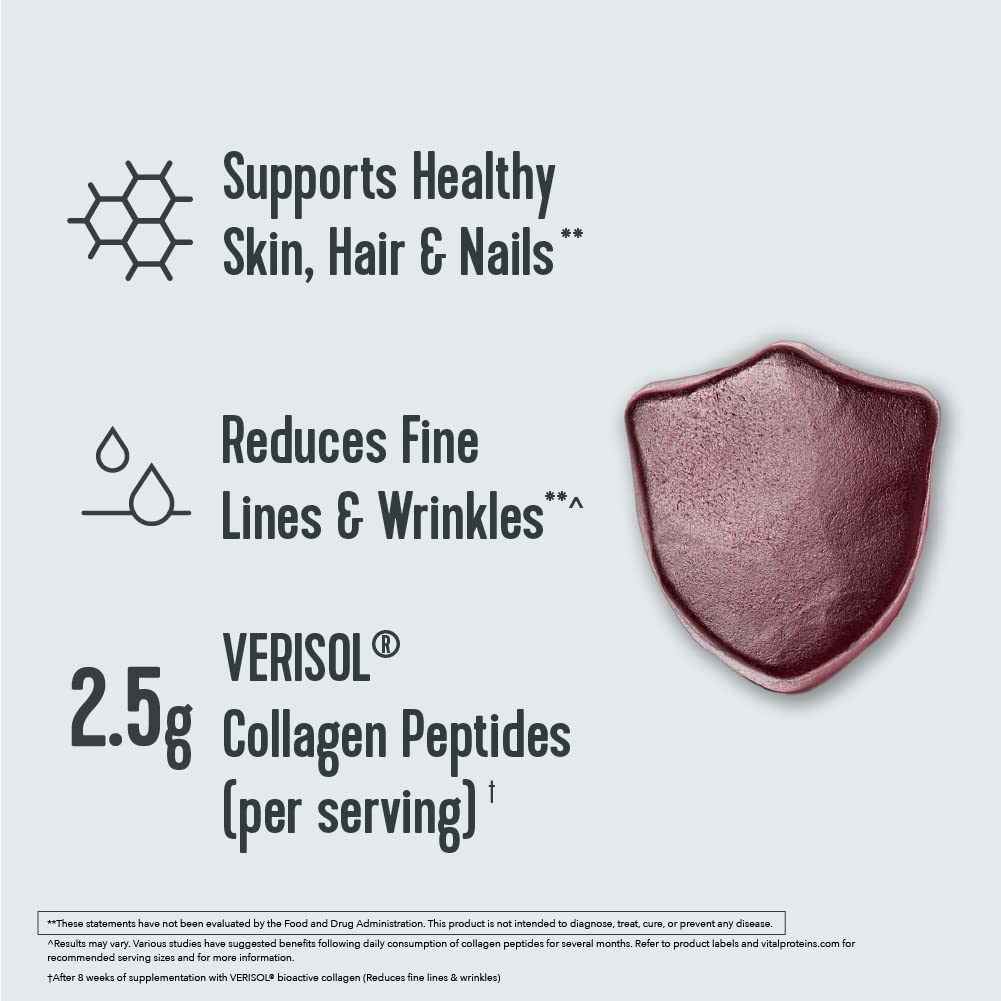 Vital Proteins Collagen Gummies, 2.5g of Clinically-Tested Collagen for Hair, Skin, Nails Vital Proteins Au supplements