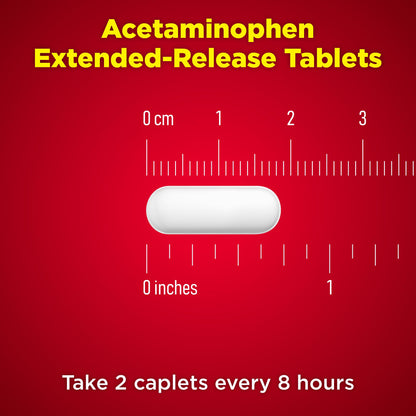Amazon Basic Care Acetaminophen Extended-Release Tablets, 650 mg, Pain Reliever, Fever Reducer, Arthritis Pain, Headache, Backache, Menstrual Pain, 400 Count Amazon Basic Care buy supplements Au