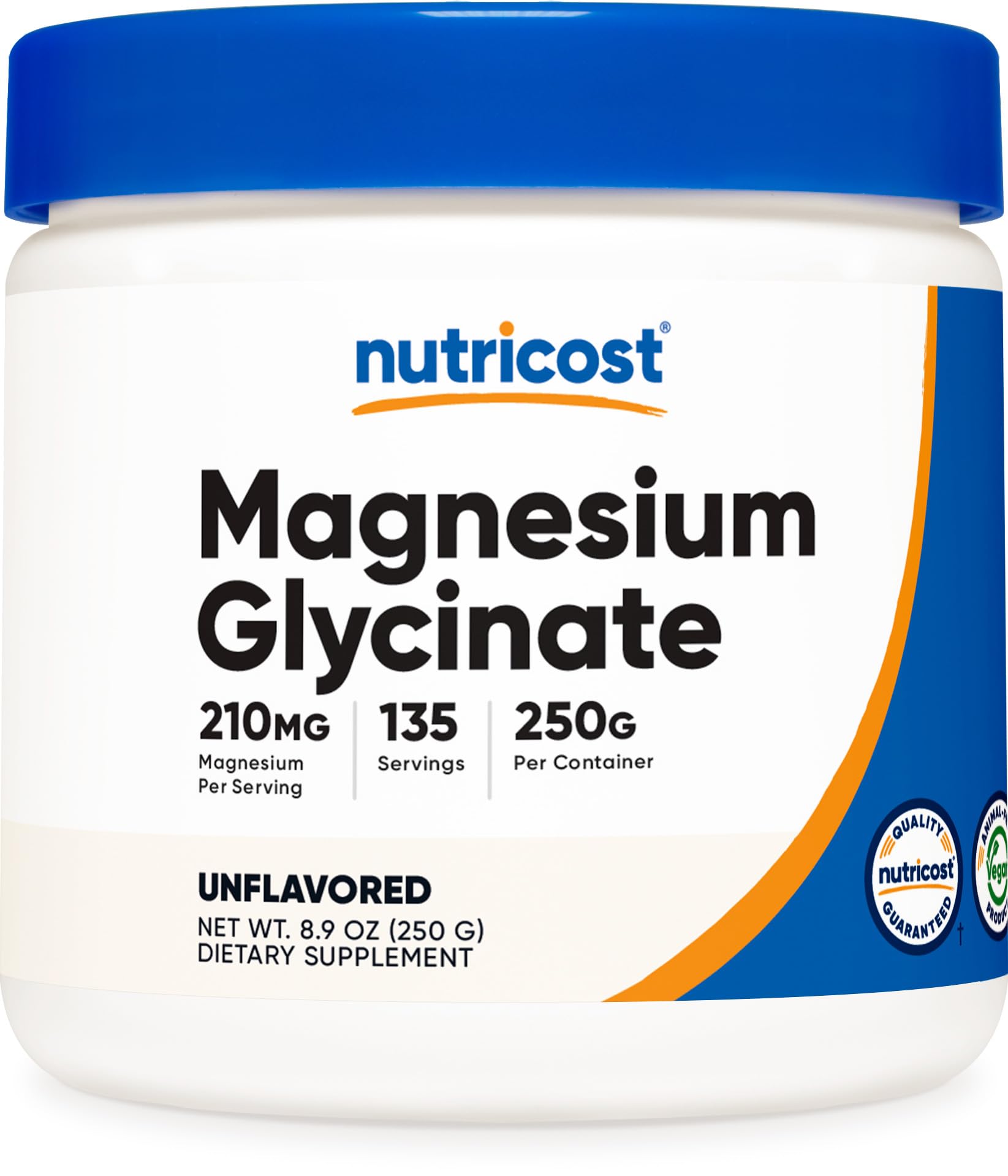 Nutricost Magnesium Glycinate Powder (250 Grams) (Unflavored) Nutricost Au supplements
