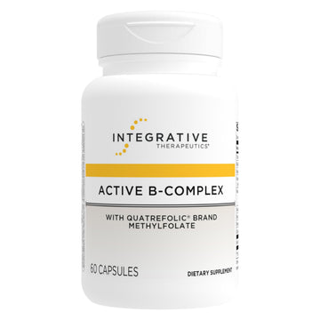 Integrative Therapeutics Active B-Complex - with Choline and Methylfolate - Cellular Energy, Immune Function & Heart Health Support with Vitamins B2, B6 & B12