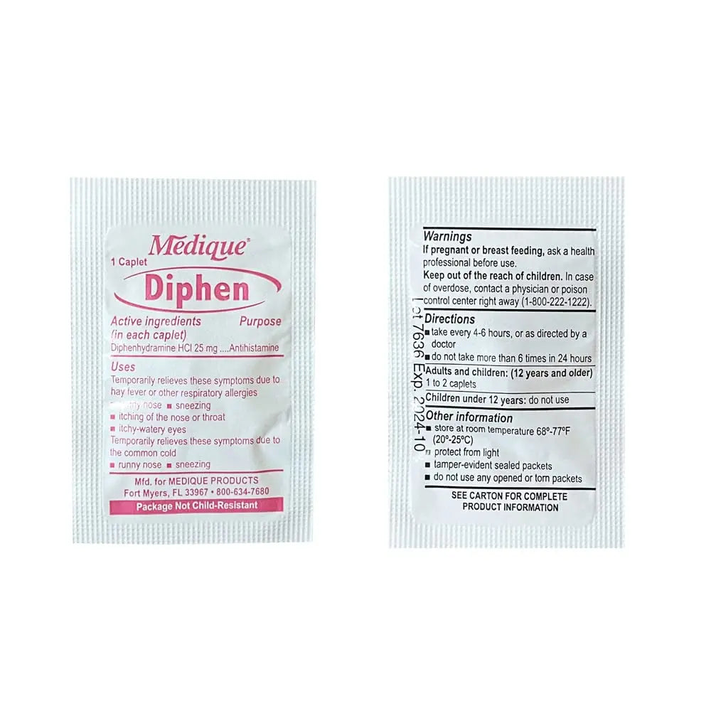 MEDICATIONS Unit DOSE Pack by RESCUE ESSENTIALS Rescue Essentials Au supplements