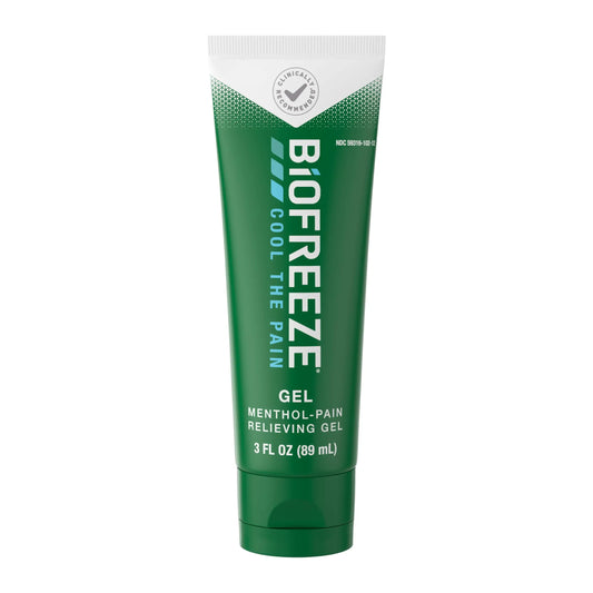 Biofreeze Gel Pain Relief, Knee & Lower Back Pain Relief, Arthritis Pain Reliever, Sore Muscle Relief, Neck Pain Relief, Cooling Joint Pain Relief, Menthol Gel 3 Fl Oz BiofreezeAU supplements