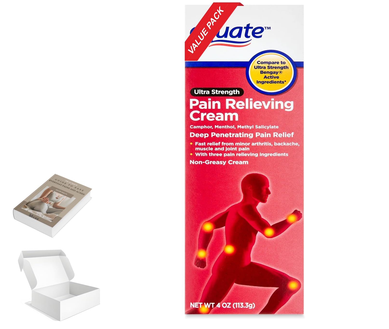 Equate Ultra Strength Pain Relieving Cream, Equate Ultra Strength Pain Relieving Cream Muscle Rub, 4 oz Aus Healthcare Au supplements