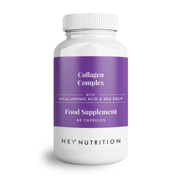 Hey Nutrition Collagen Complex Hyaluronic Acid & Sea Kelp Vitamin E, C, Biotin - Healthy Nails, Skin, Hair Hey Nutrition Au supplements