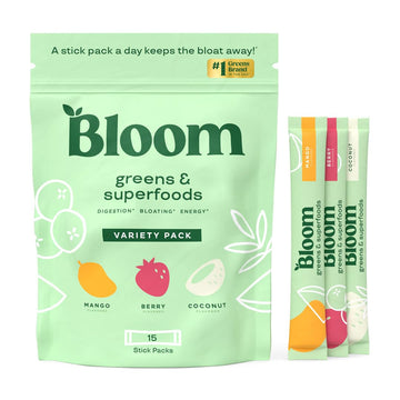 Bloom Nutrition Greens and Superfoods Powder Packets for Digestive Health, Greens Bloom Nutrition Au supplements