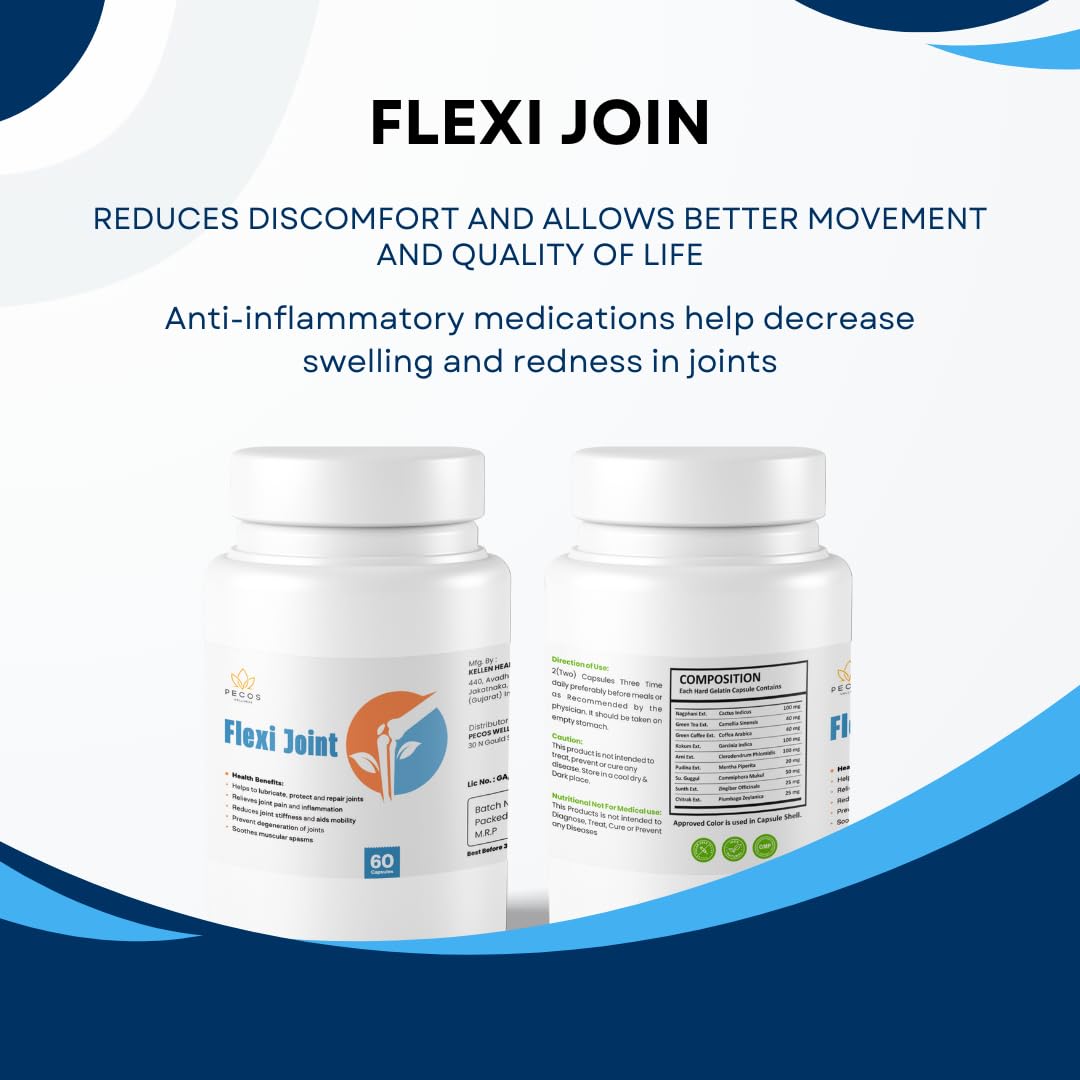 PECOS WELLNESS Flexi Joint Oil, Dietary Supplement PECOS WELLNESS Au supplements