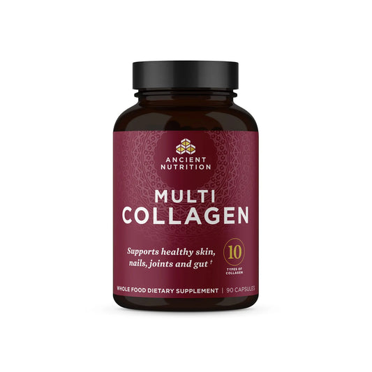 Ancient Nutrition Collagen Peptides Pills, Hydrolyzed Multi Collagen Supplement, Types I, II, II, V & X, Supports Healthy Skin and Nails Ancient NutritionAU supplements