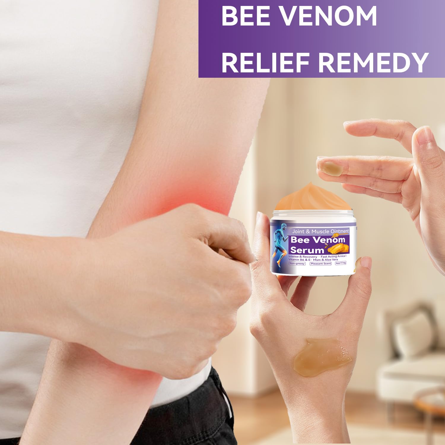Cedonivor Bee Venom Joint Cream, Joint & Muscle Soothing, Bee Venom Cream for Back, Knee, Hands, Neck, Feet Cedonivor Au supplements