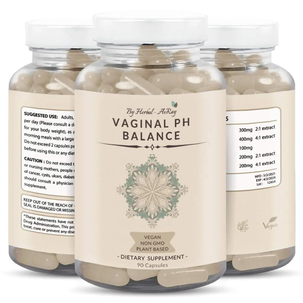 Herbal-avRay Natural Vaginal PH Balance for Women Pills – Supports Vaginal Health Herbal-avRay uk supplements