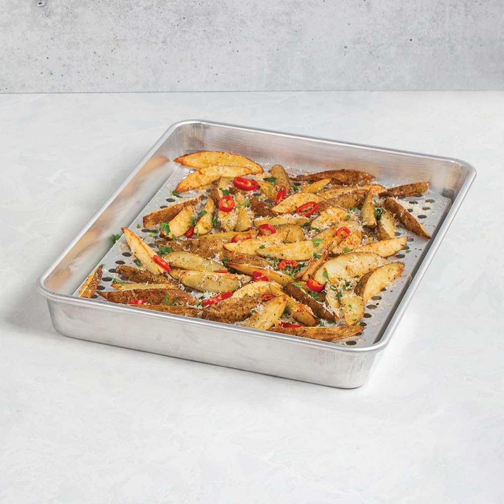 Nordic Ware Naturals High Sided Half Sheet Pan with Multi-Purpose Oven and Cooling Rack Nordic Ware Au supplements