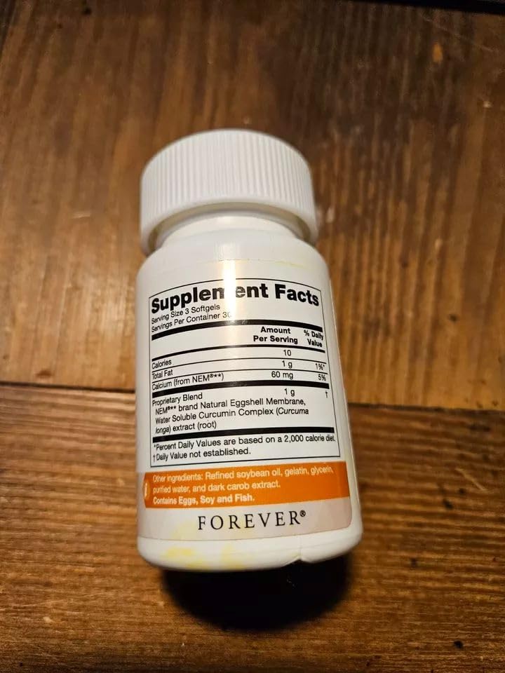 Forever Move - Advanced Joint & Muscle Supplement w/NEM, Supports Joint Comfort, Flexibility, and Fast Recovery, Gluten-Free - 90 Softgels Forever Living Products Au supplements