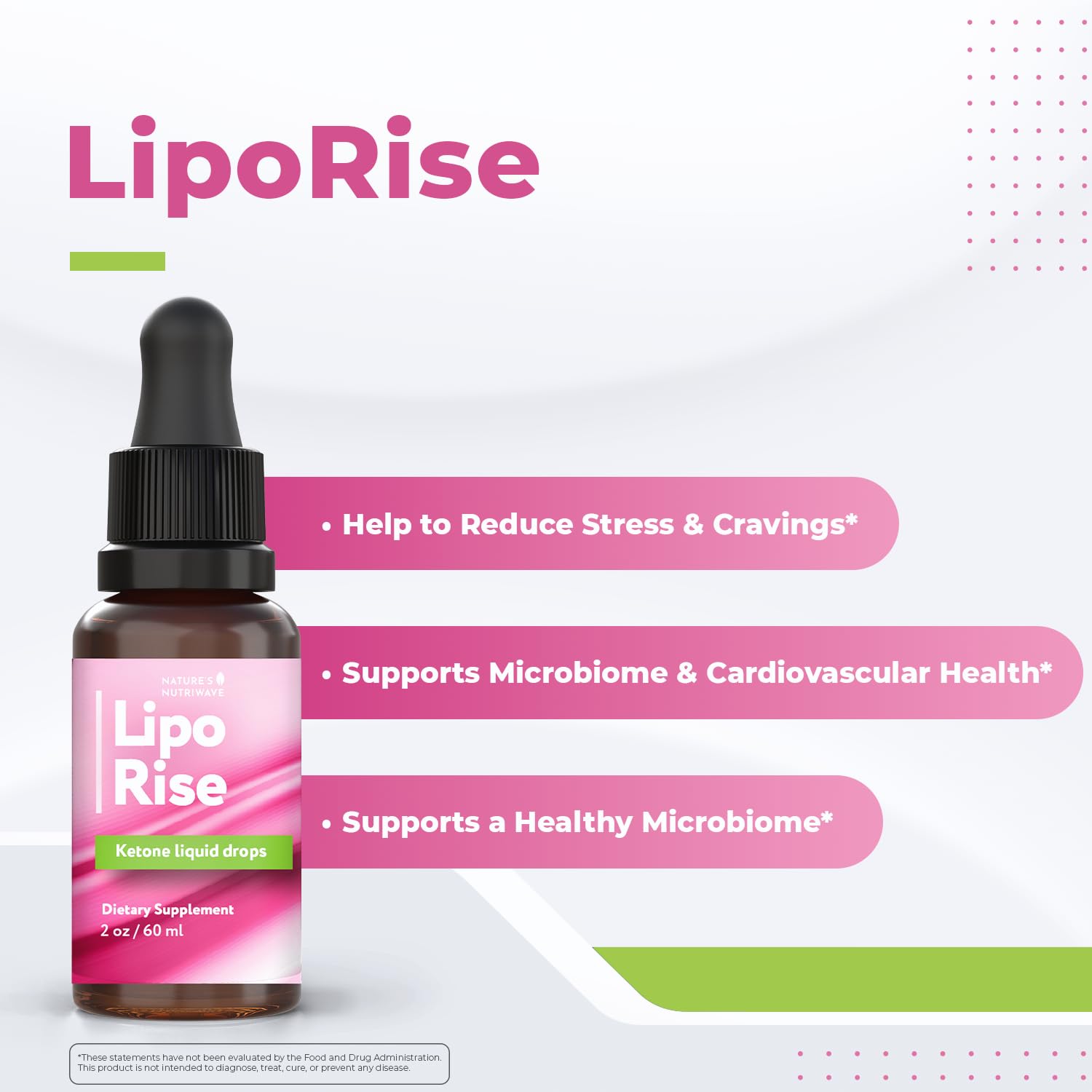 LipoRise Drops – Natural Liquid Supplement with 100% Plant-Based Ingredients, maca root, grape seed & citrus extracts | Non-GMO | GMP Certified | Made in USA | 60 mL, 60 Servings, 1 Month Supply Nature’s NutriWave Au supplements