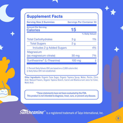 FIRST DAY Kids Magnesium Citrate Gummies (Ages 4+) with No Melatonin | Calm Kids Magnesium Gummies | Bedtime Supplement for Better Sleep with Suntheanine FIRST DAYUS supplements