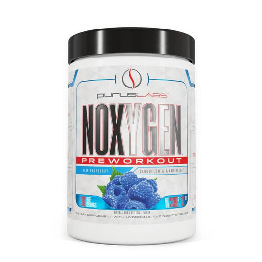 Purus Labs NOXYGEN PREWORKOUT Powder, 30 Servings (Blue Raspberry) Purus LabsAU supplements