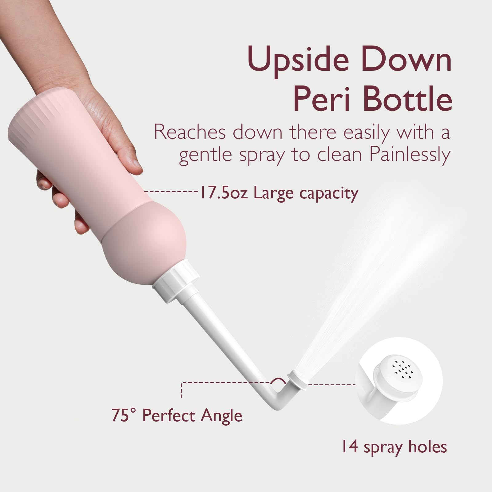 Momcozy 17oz Postpartum Upside Down Peri Bottle, Ergonomic, Perfect for Maternity Women Moms Momcozy Au supplements