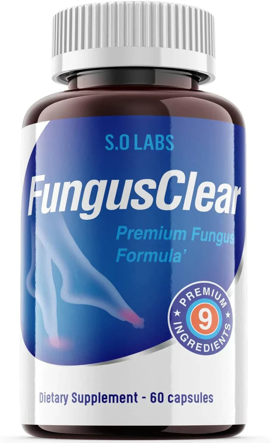 Official Fungus Clear Probiotic for Men and Women (1 Pack) S.O Labs Au supplements