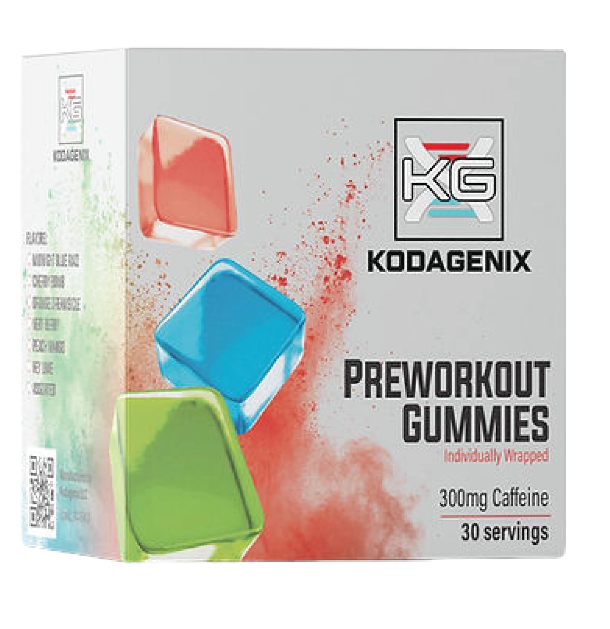 Kodagenix Pre Workout Gummies for Men and Women with Caffeine, L-Citrulline and Beta Kodagenix Au supplements