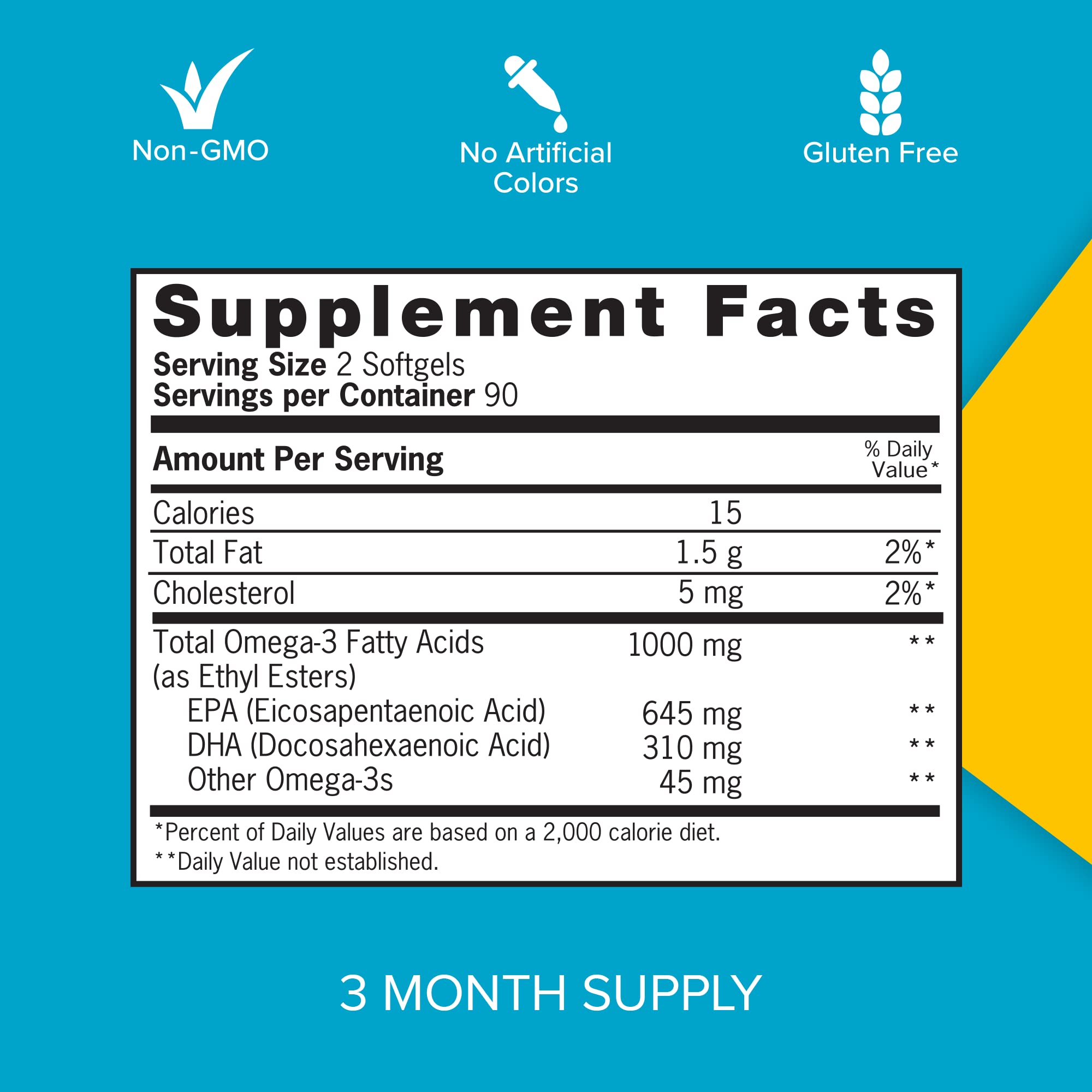 Qunol Fish Oil Omega 3 Mini Softgels, 1000mg Omega 3 EPA + DHA, Ultra Pure Supplements, Heart Health Support, Lemon Flavor, Easy to Swallow Minis, 3 Month Supply, 180 Count Qunol Au supplements