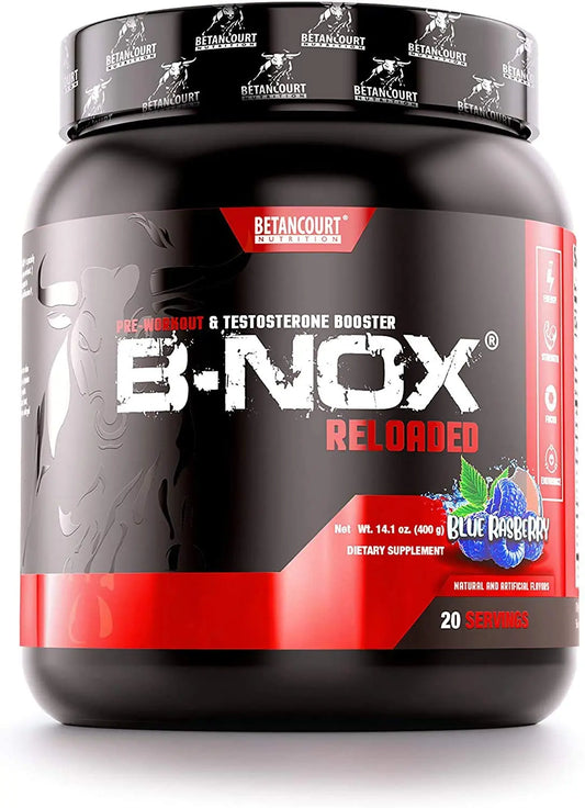 Betancourt Nutrition B-Nox Reloaded Pre Workout | Energy + Focus | Beta Alanine Betancourt NutritionAU supplements