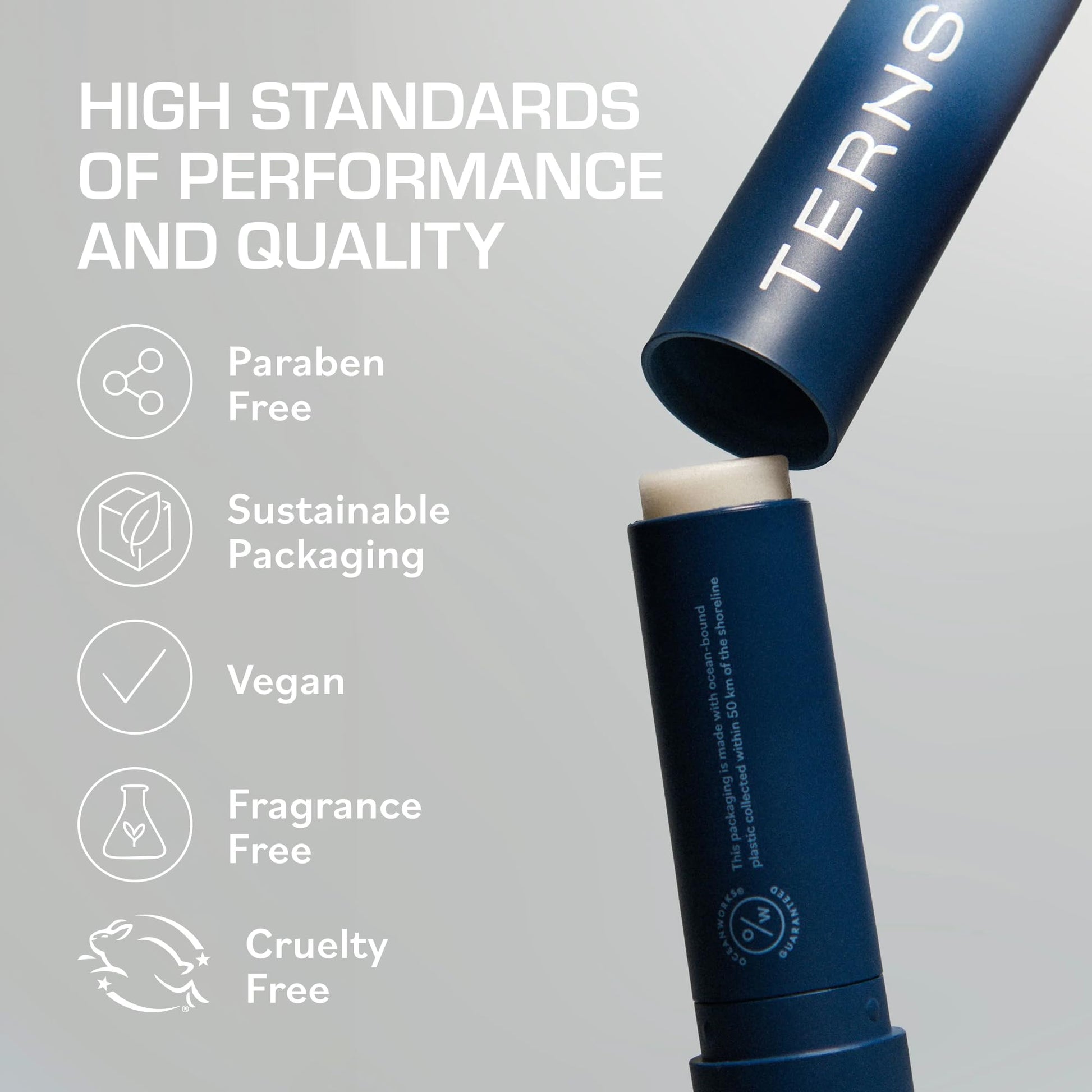 TERNS Everyday Lip Balm | Hyaluronic Acid + Baobab & Meadowfoam Oils, Algae-Powered Sirenas Complex OS, Refreshing Mint, Non-Sticky Cushion Glide, Cruelty-Free TERNS Au supplements