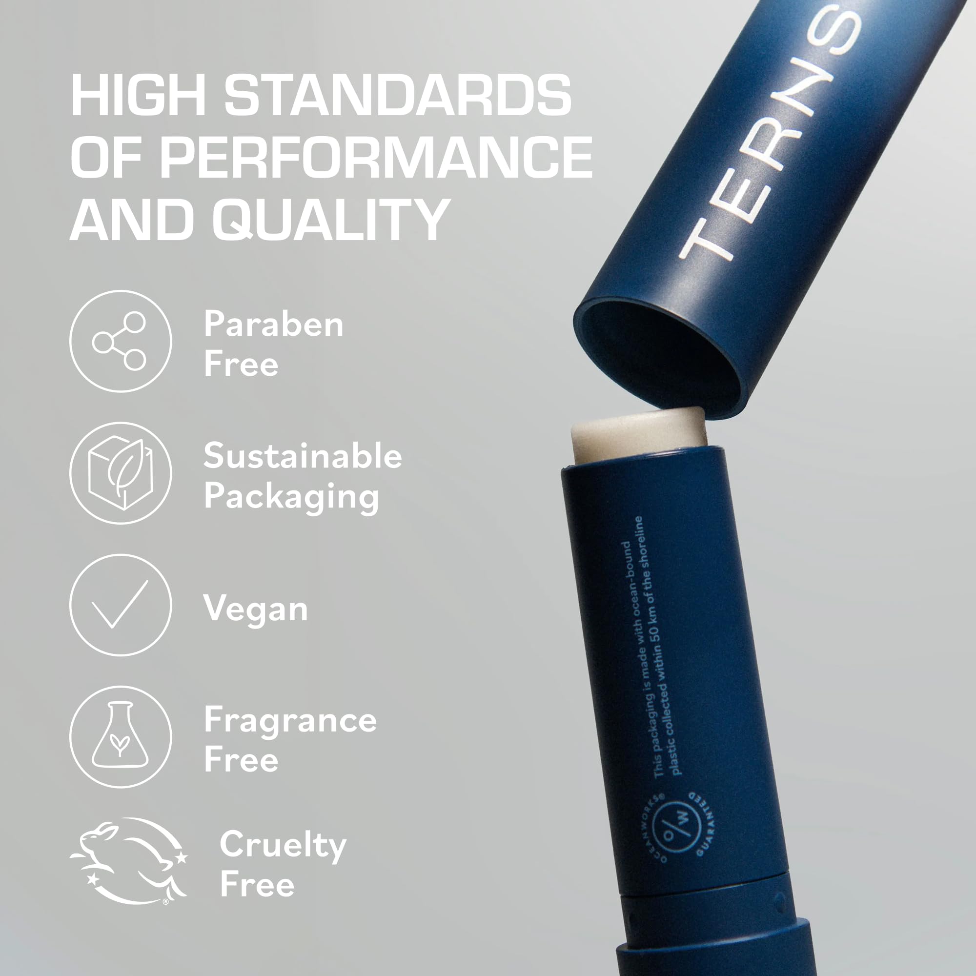 TERNS Everyday Lip Balm | Hyaluronic Acid + Baobab & Meadowfoam Oils, Algae-Powered Sirenas Complex OS, Refreshing Mint, Non-Sticky Cushion Glide, Cruelty-Free TERNS Au supplements