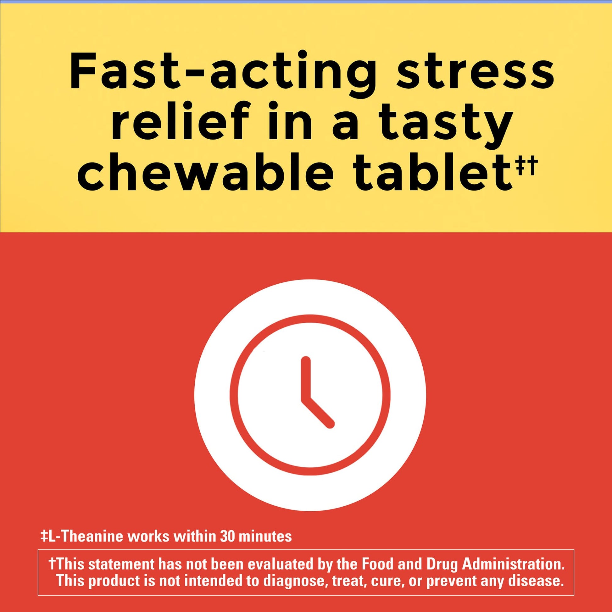 Nature Made Chewable L Theanine 200mg, L-Theanine Supplement for Stress Relief Nature Made Au supplements