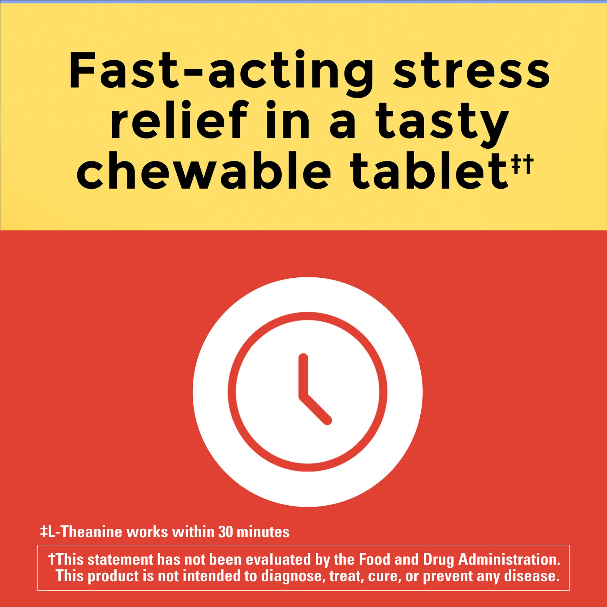 Nature Made Chewable L Theanine 200mg, L-Theanine Supplement for Stress Relief Nature Made Au supplements
